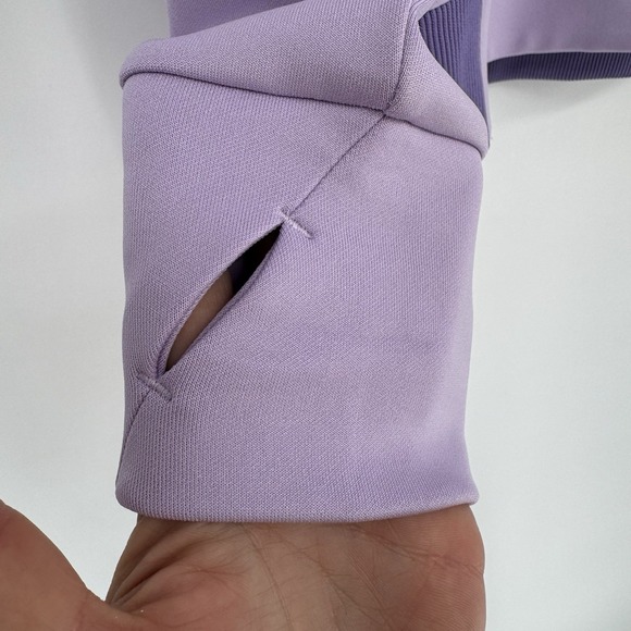 Footjoy FJ Women's Medium Full Zip Purple Cloud Performance Jacket Sporty Golf - Picture 4 of 8